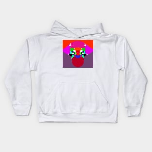 Clown Face Kids Hoodie